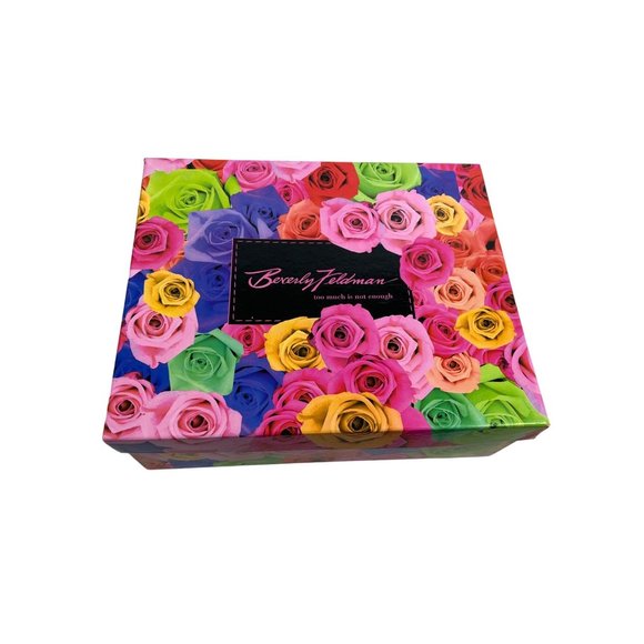 Beverly Feldman Women's Black Peep Toe Platforms 4.5in Heel Sz 8 (EU 38) - Picture 9 of 10